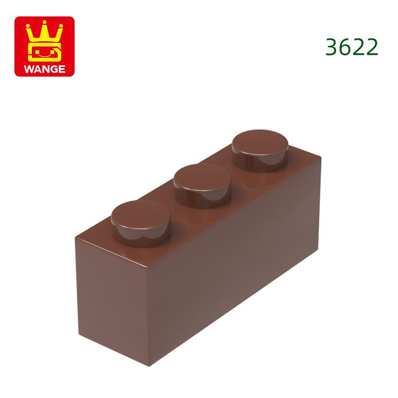 Non-Toxic 85Pcs/Lot 3622 1X3 Dots Building Block Moc Classic Accessories Compatible With Brick Children Toys Gift Box