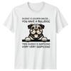 Silence Is Golden Unless You Have TShirt Bulldog Christmas Gift For Him And Her