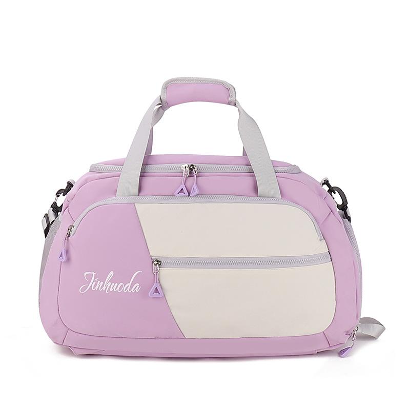 Outdoor travel backpack large capacity three back wet and dry separation sports fitness bag independent shoe compartment maternity bag
