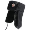 Winter Woolen Hat With Soviet Emblem Men Women Warm Ear Protection Cap Outdoor Cold Weather Accessory