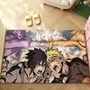 Cool Anime N-naruto-S Carpet Bathroom Anti-slip Mat Door Mat Home Decoration Mat Entrance Door Mat Scratch-resistant Door Mat