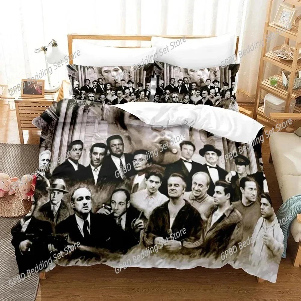 Comforter 3D Print Godfather Bedding Set For Bedroom Soft Modern S Comefortable Kids And