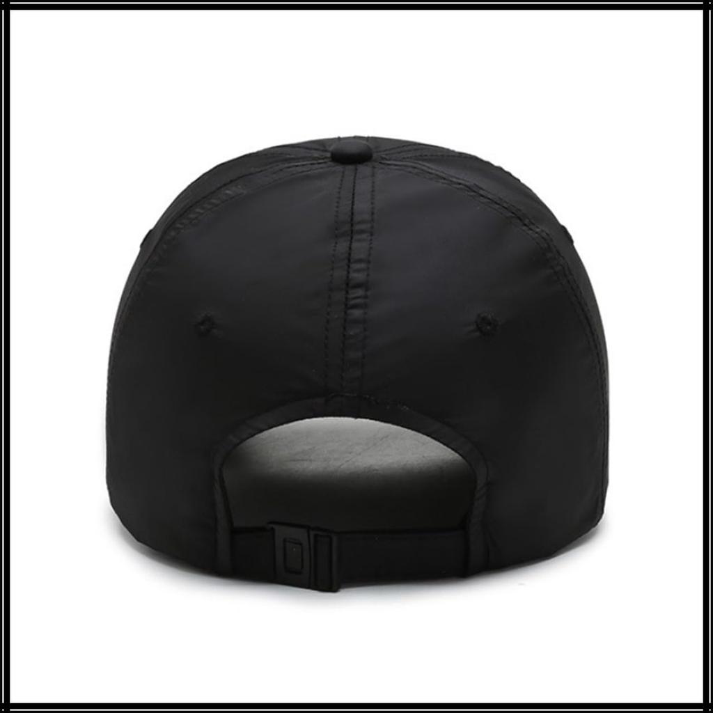 Cap with English Mountain CA888 [White Fang] Letters, Hat, Outdoor, Climbing, Walking, Fishing, Women's, Men's, (Navy)