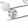 0.5 Carat Moissanite Loose Gemstone, Multi-Size, D Color, Colorless, Transparent, VVS1, Brilliant Round Cut, Moissanite Diamond, for Rings, Earrings,