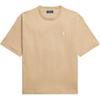 Polo Rundhals Besticktes Pony Glattstrick Kurzarm T-Shirt Lockere Passform Herren T-Shirts 710A12979-012