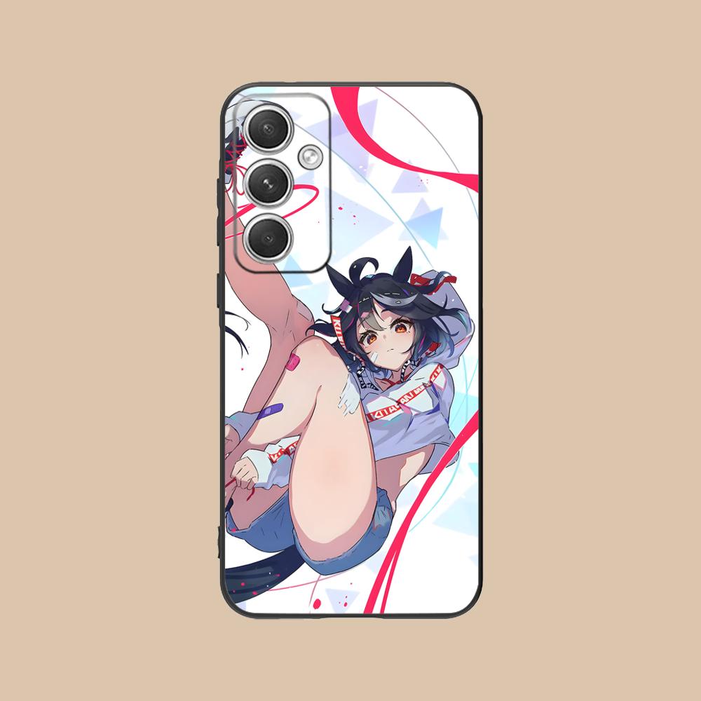 Anime Uma Musume Kitasan Phone Case for Samsung Galaxy S26 S25 S24 S23 S22 S21 S20 Note20 Plus FE Ultra Colorful Cover Pretty