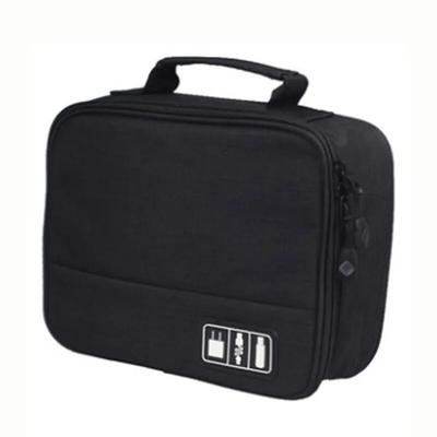 Travel Closet Organizer Case for EJEAS V4C PLUS V6C PRO Referee Intercom Headset Storage Bag Zipper Accessories Data Cable USB