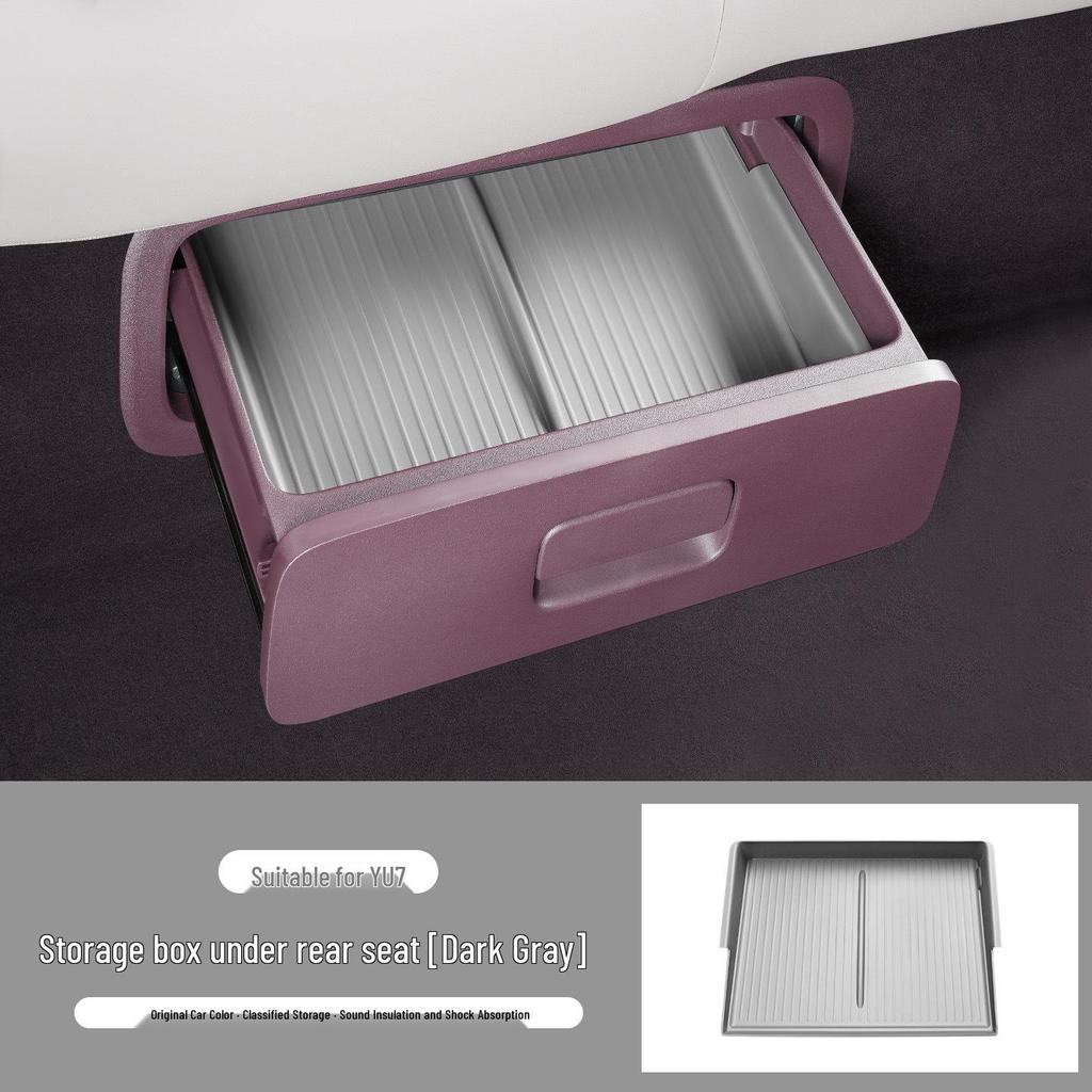 Xiaomi YU7 Rear Seat Drawer Storage Organizer