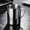 Nonrust Steel Measuring Cup With Precise Measurement Marking For Baking Cooking And Mixing Ergonomic Handle Durable Kitchen Tool