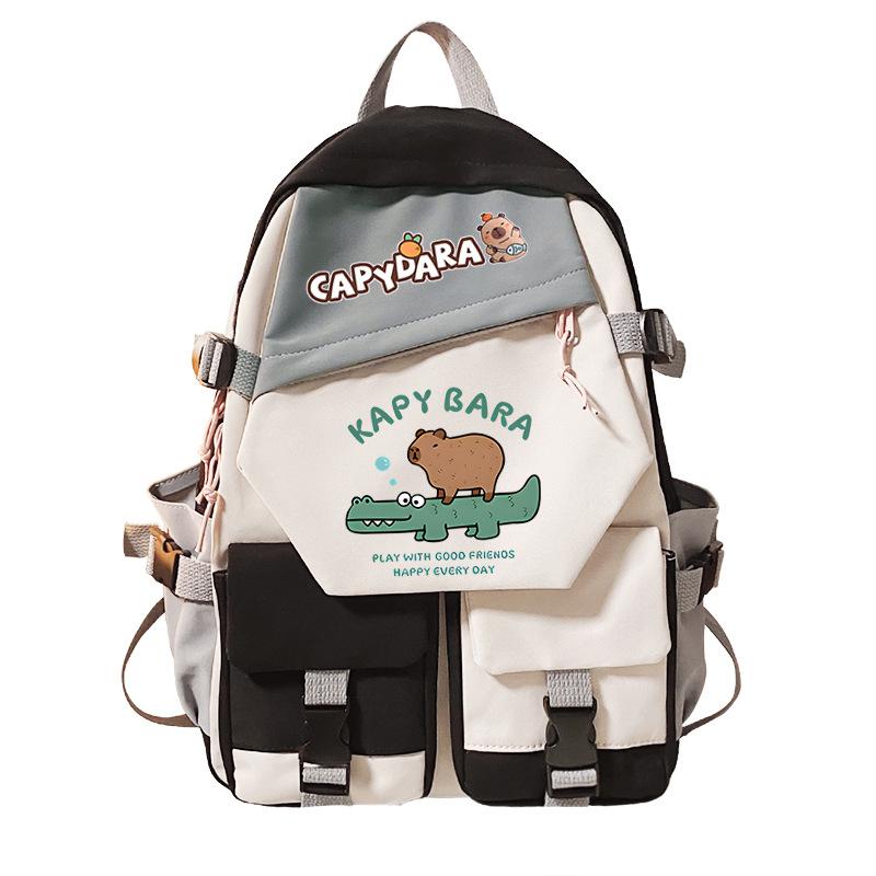 

Cartoon Primary School Grades 3-6 Junior High School Students Campus Burden Reduction Backpack Large Capacity School Bag No specification