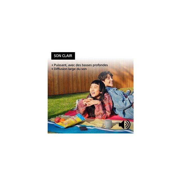 Enceinte Nomade Bluetooth - SONY - SRS-XB100 - Autonomie 16h - Étanche IP67 - Son Puissant