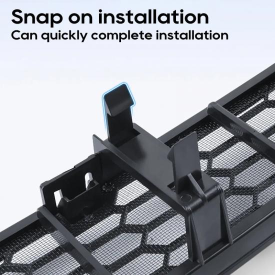 For Tesla Model Y Juniper 2025 Launch Lower Bumper Anti Insect Net Dust Proof Inner Vent Grille Cover Insect-proof Front Cover