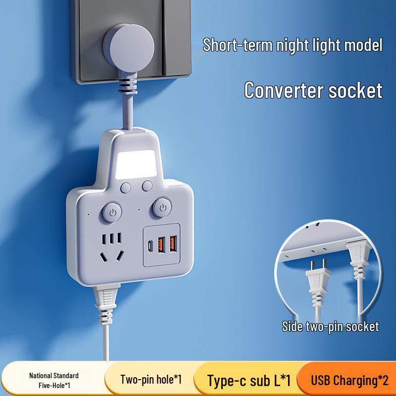 USB Wireless Konverter & Multifunktionale Steckdosenleiste mit unabhängigem Zeitschalter