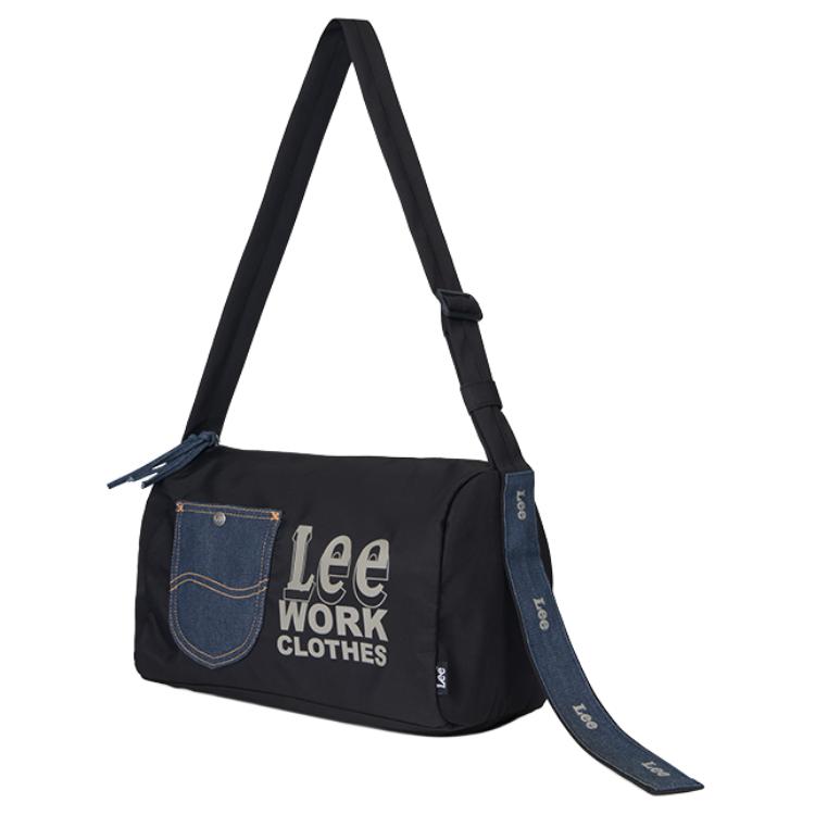 New Lee Fabric Crossbody Bag Regular Unisex Army Green/Black/Sand Stone/Coix Seed LE240130M-1