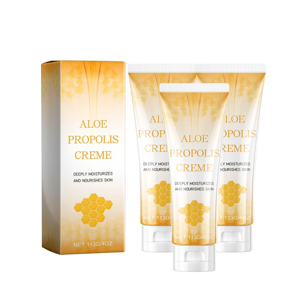 Aloe Propolis Moisturizing Cream Hydrating Honey Nourishing Hydrating Skin Rejuvenating Brightening Facial Skin Care Cream