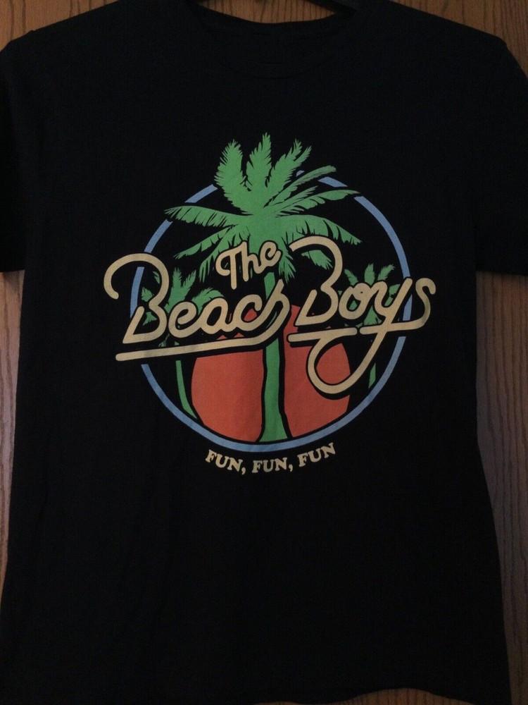 The Beach Boys Fun,Fun,Fun Black Shirt black Unisex D752 Unisex T-Shirt L