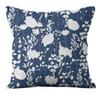 Simple Blue Printed Pillowcase Car Ornaments Office Living Room Home Pillowcase