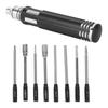 Screwdriver Bit Set Professional High Speed Steel Comfortable Grip Slip Resistant Screwdriver Tools Set