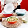 10-Piece Melamine Bowl Set: Ideal for Breakfast, Soup, Congee, Soy Milk, Wonton, Rice Noodle, and Hot & Spicy Soup.