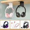 SZBRSKJ Headphone Desktop Headphone Headphone Adhesive Headphone Super Strong Drop No Drilling ABS Load Capacity Stylish Headphone Wireless Wired