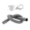 70cm/100cm Length PVC Drainage Tube Leak Proof Sink Hose Easy Install Plumbing Hose for Versatile Use In Sinks & Basins