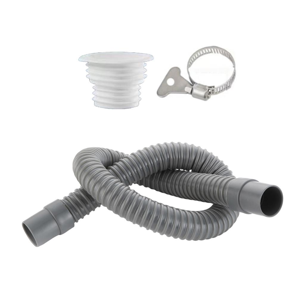 70cm/100cm Length PVC Drainage Tube Leak Proof Sink Hose Easy Install Plumbing Hose for Versatile Use In Sinks & Basins
