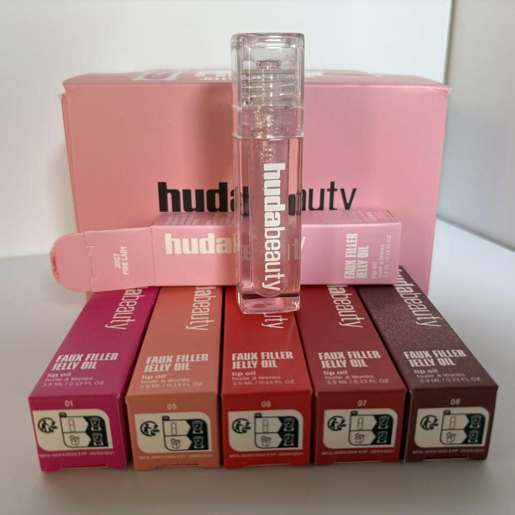 Huda Beauty Moisturizing Clear Gel Lip Oil Gloss