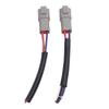Pair of DT 4 Pin Connector Waterproofing DT Automotive Electrical Connector Wiring Harness for Cars Trucks Boats LED