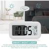 LED Electronic Digital Alarm Clock Backlight Snooze Calendar Clock Screen Desktop Table Clocks for Home Office Digital Alarm2