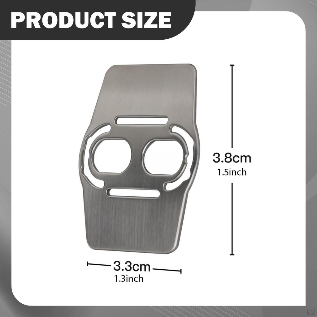 2 Pieces Mountain Bike Cleat Spacer Easy Installation Shoes