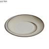 Spiral Gray Blue Plate Kiln Changes Ceramic Tableware Steak Plate Dessert Plate Barbecue Plates Molecular Cooking Tableware