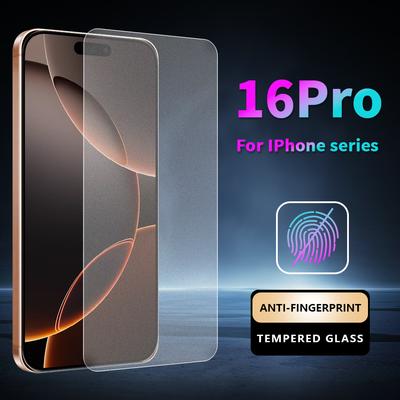 For iPhone 6 6S 7 8 Plus 16 15 14 13 12 Mini 11 Pro Max X XR XS Max SE 2020 Matte Tempered Glass Screen Protector