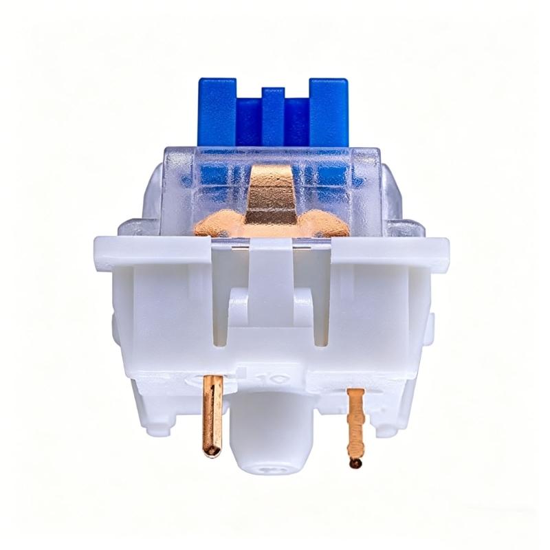 60Pcs Mechanical Keyboards Switches With Double Head Keycap Puller For Gaming And Typing