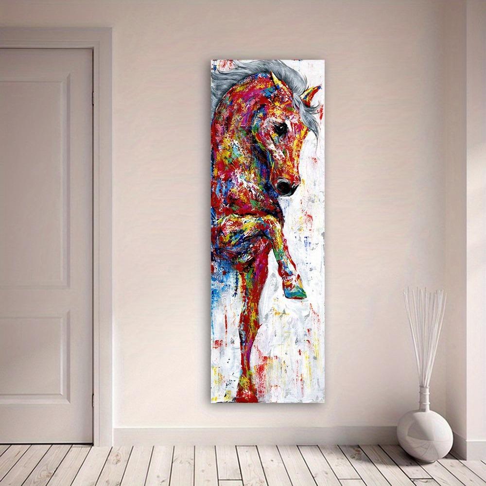 Horse Picture Wall Art Canvas Painting Poster Prints Animal Painting Home Decor No Frame Home Decor