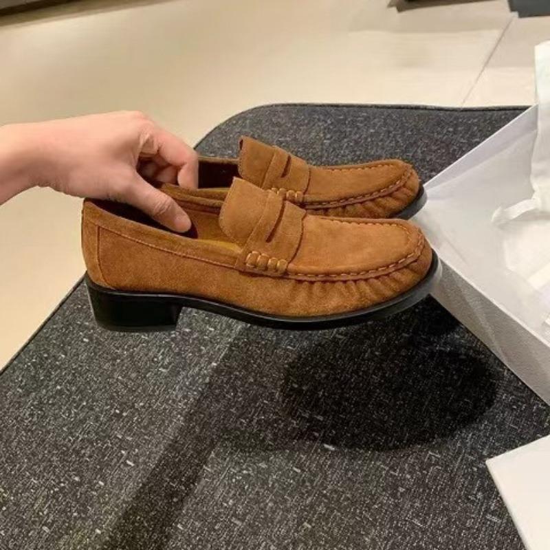 NEW Female Shoes Women Mary Janes Round Toe Flats Loafers Oxfords Platform Casual Buckle Ladies Heels Black