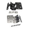 Five Knuckles Hinge with Mounting Screws 270° Full Rotation Metal Institutional Hinge Easy Installation Quiet Movement
