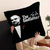 Classic Movie Gangsters The Godfather Personalized Picture Text Home Decorative Pillows Household Gifts 45X45Cm