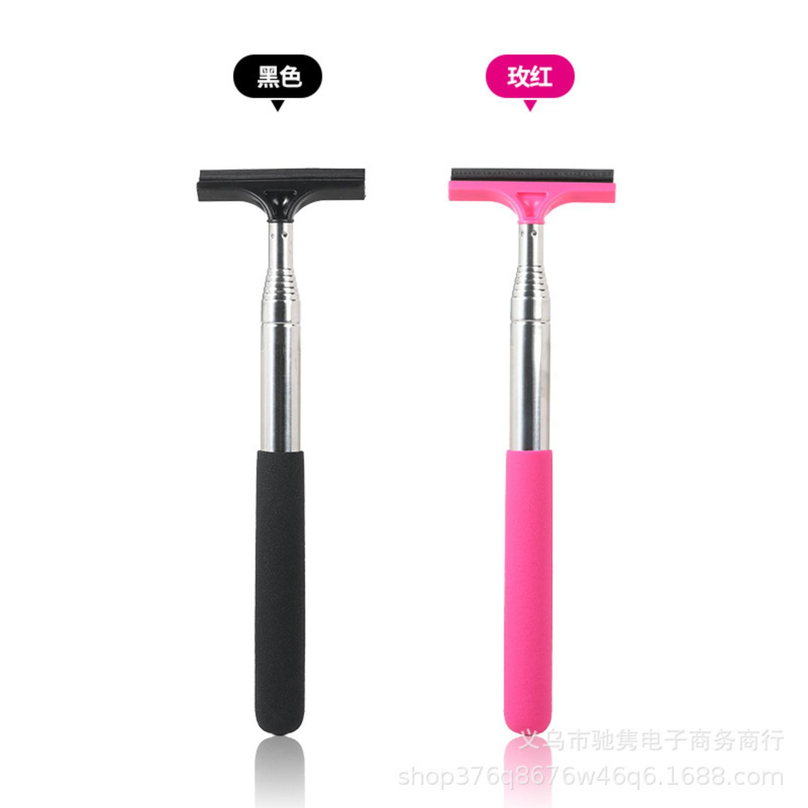 Telescopic Car Windshield Wiper Multi Functional Window Cleaning Brush Retractable Glass Scraper Tool for Car and Home Use One Size