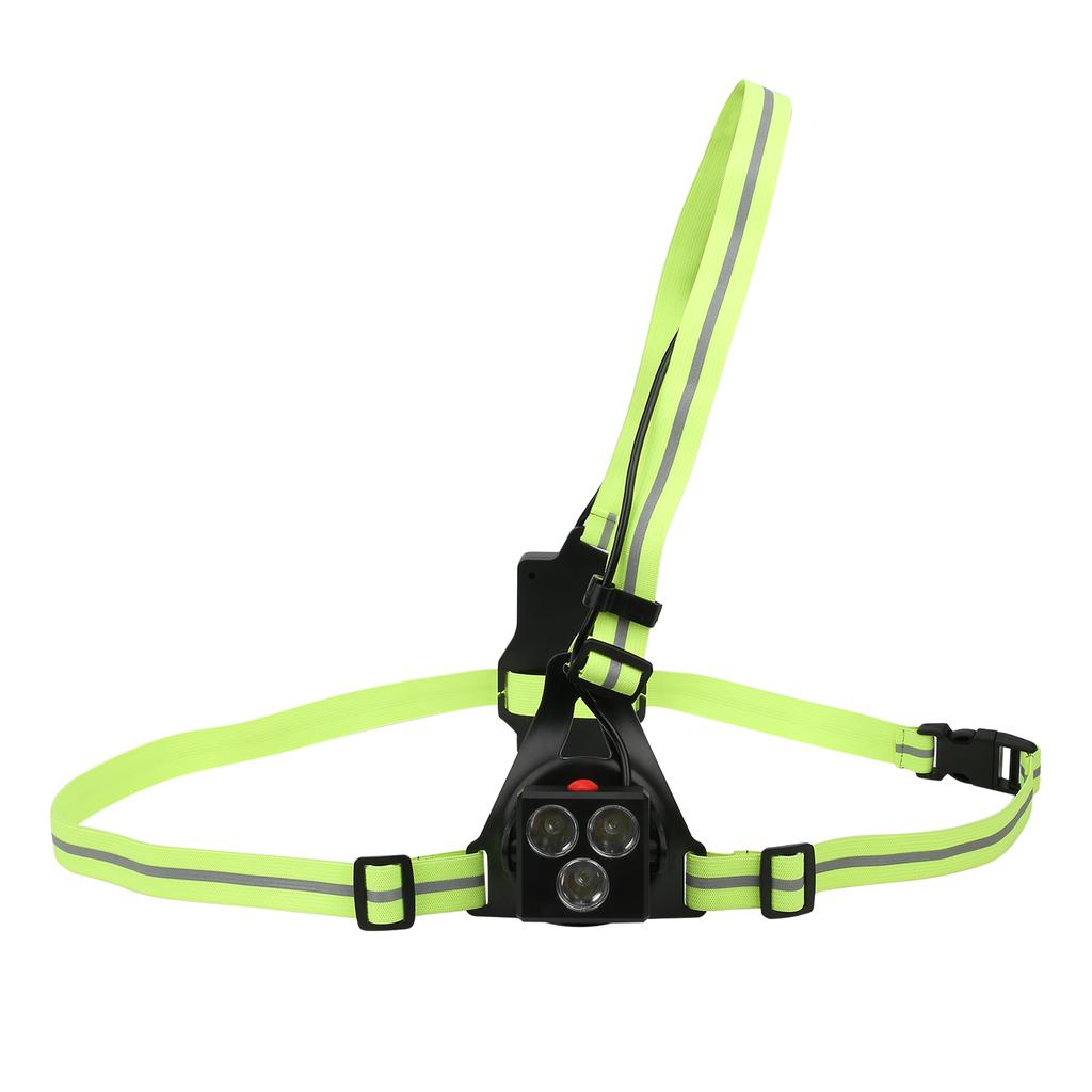 Nachtlauflicht USB Wiederaufladbare Brustwarnlampe LED Jogging Sicherheitslicht