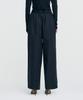Kimjisu Ribbon Tied Wide Pants _ Black