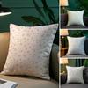 Elegant Flowers With Artistic Patterns Pillow Case Comfort Sofa Bed Silky elegant Invisible zipper Decorative cushion cover