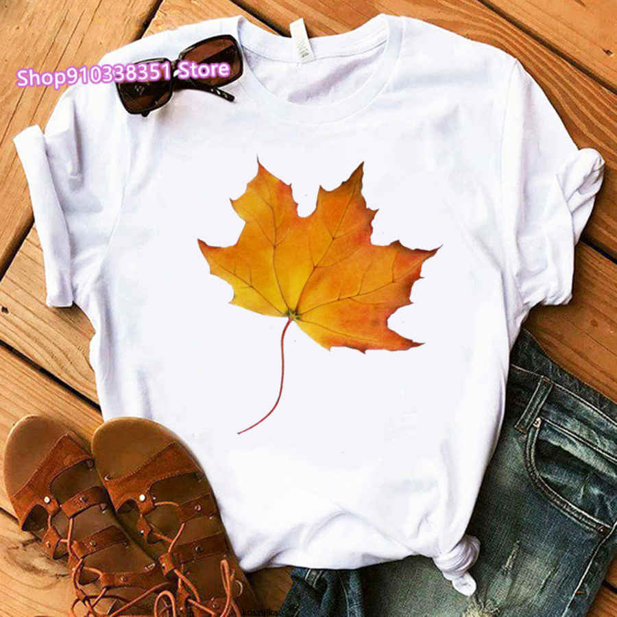 

Fashion Canada Maple Leaf Flag Print Жіноча футболка з коротким рукавом Harajuku O Neck Вільна жіноча футболка Жіноча футболка Топи M