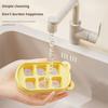 Yousheng Ice Cube Mold with Sealed Lid Large Capacity Silicone Ice Tray One-Click Release Soft Bottom Freezer Safe Ice Maker for Kitchen
