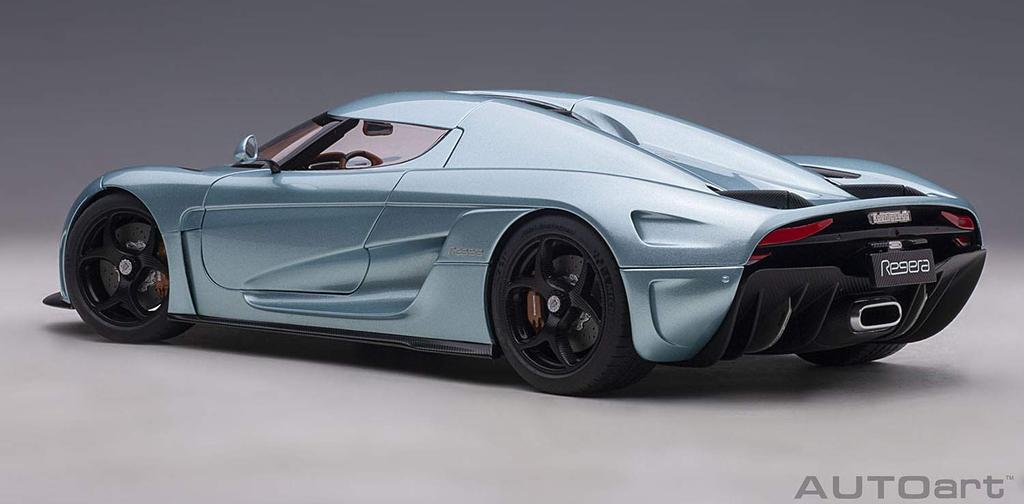 AUTOart Koenigsegg Regera Metalická světle modrá Hotový produkt 79028 1/18