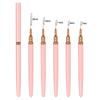 5Pcs Nail Art Liner Brush Set Uv Gel Nail Brushes Kits French Stripe Line Painting Drawing Flower Pen Professional Manicure Tool