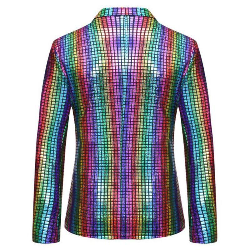 Ανδρικό σακάκι Nightclub Μοντέρνο κοστούμι Fashion Suit Jacket