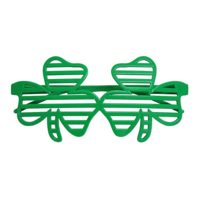 Green Costume Accessories for StPatrick Day Headband Necklace Wristband Irish National Day Celebration Festival Props