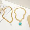 Necklace for Women Tide with Accessories Jewelry Necklace Simple Personality Hip-hop Wind Necklace Women Do Not Lose Color Elegant Necklace