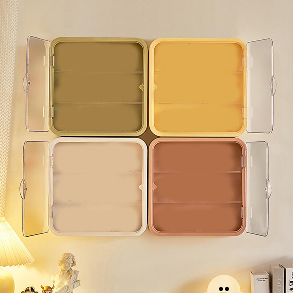 Wall Mounted Display and Storage Rack for Blind Box Figurines Space Saving Acrylic Organizers for Home or Office