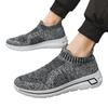 New fly-woven soft-soled couple shoes breathable single shoes women's sports and leisure shoes one-foot trendy shoes
